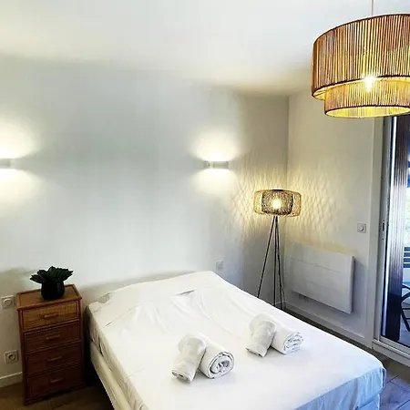 Apartment T1bis 33 M²/balcon/10 M Du Port