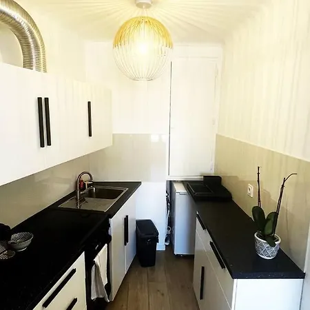 T1bis 33 M²/balcon/10 M Du Port Apartment *